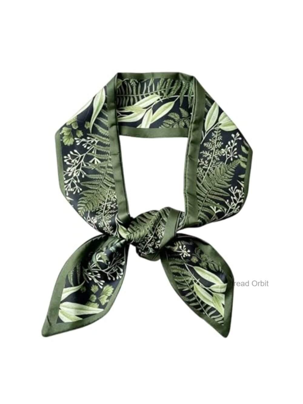 Satin Hair Scarf Women Large Square Neck Scarfs Silk Like Wrap